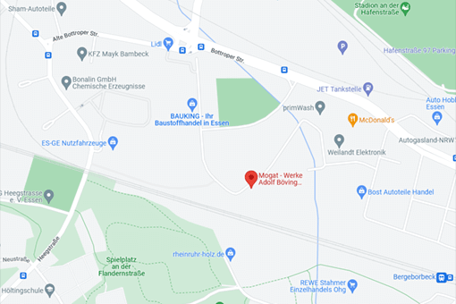 Anfahrt Werk Essen
