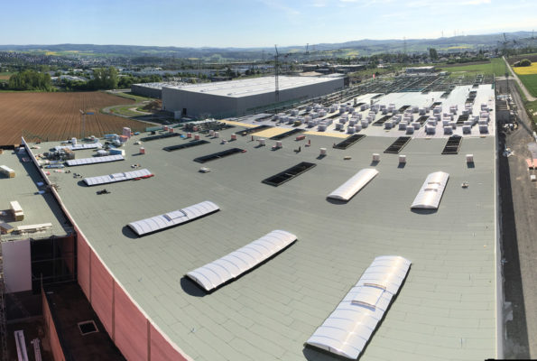 Neubau einer Produktionshalle, Blechwarenfabrik Limburg GmbH